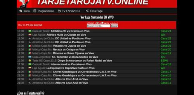 Alternativas Pirlo TV: Cómo ver el fútbol en vivo - Tarjeta Roja Tv